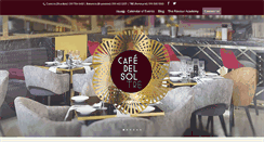 Desktop Screenshot of cafedelsol.co.za